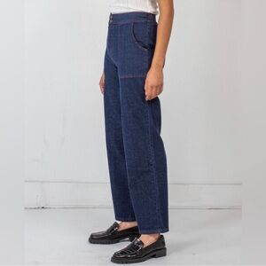 New in Package Wyllis Leisurely Liz Elastic Waist Stretch Denim Pants Size Small